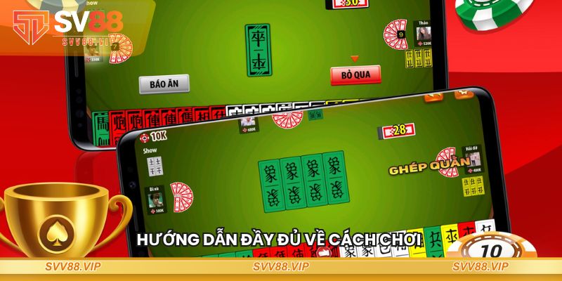Quy tắc chia bài trong cách chơi bài tứ sắc